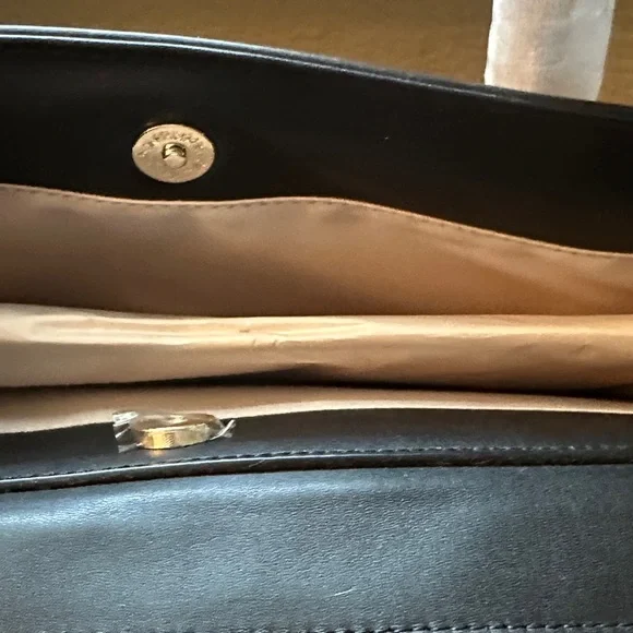 DVRH Tan Brown Black Women's Concealed Carry Leather Satchel w/Shoulder Strap - Picture 9 of 16